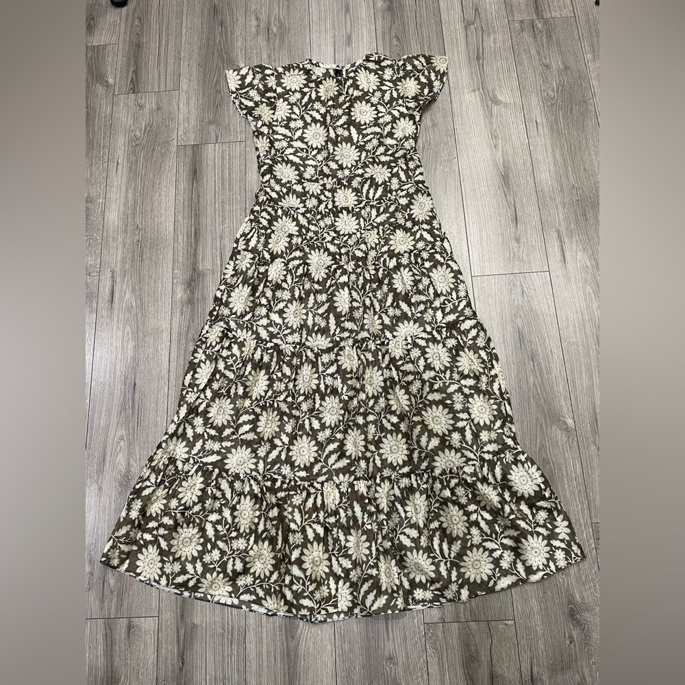 Sir Xanita Cap Sleeve Maxi Dress In Xanita Print EU Sz 2 US 6 (No slip included